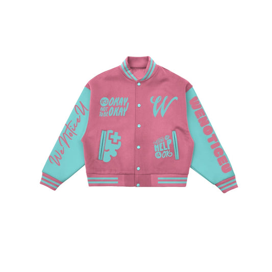 Mental Health Awareness Varsity Jacket